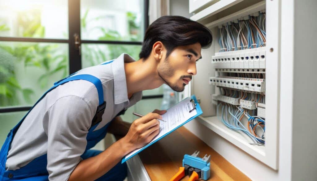 Sample EICR certificate for electrical safety compliance