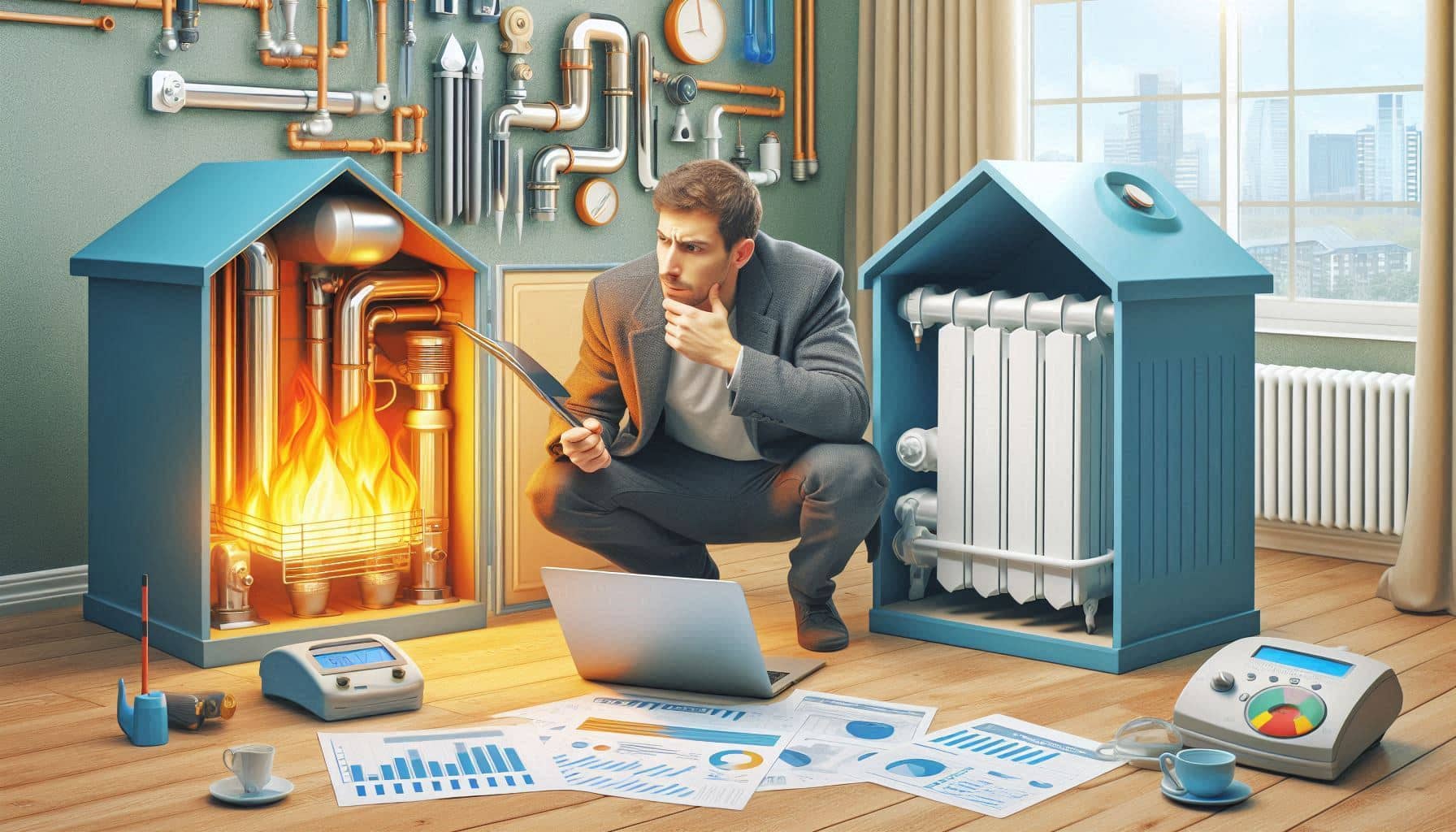 Landlord non-compliance examples in London with legal documents and penalty notice