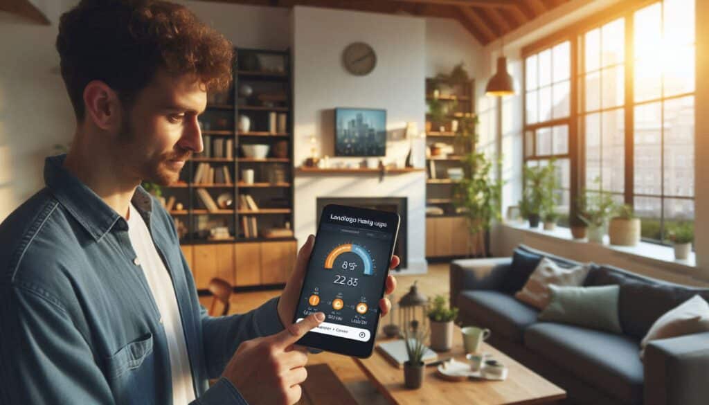 Smart boiler London heating control app for landlord heating upgrades