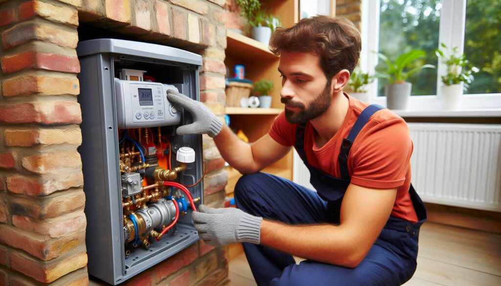 Landlord service timeline documentation for gas safety inspection in London